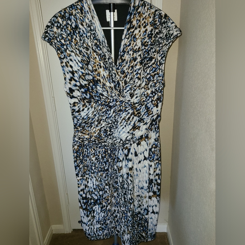 Faux Wrap Dress
